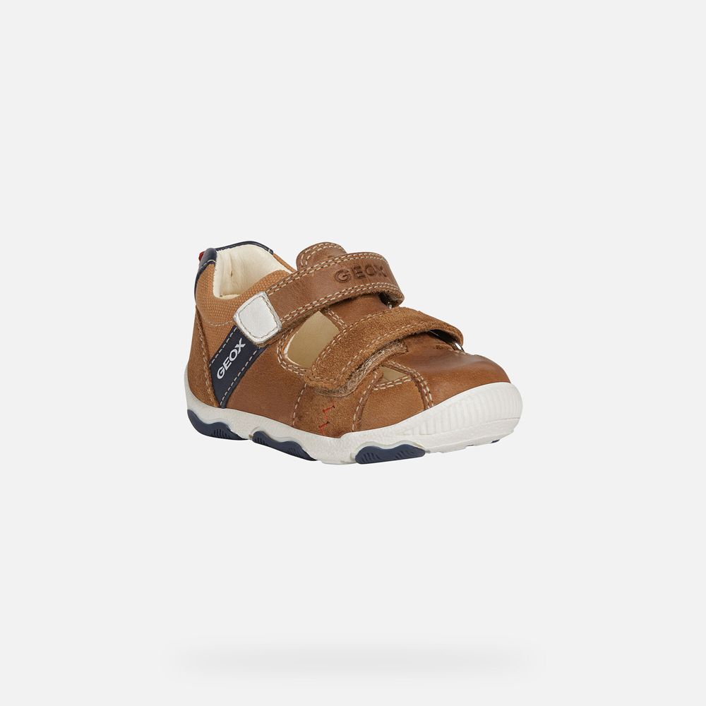 Sandales Geox Balù Boy - Marron - Bebe 193752-HPS